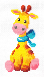 Cross stitch kit Giraffe - Magic Needle
