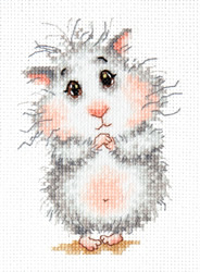 Cross stitch kit Buy a hamster, please! - Magic Needle