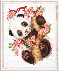 Cross stitch kit Panda - Magic Needle