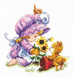 Cross stitch kit Gardeners - Magic Needle