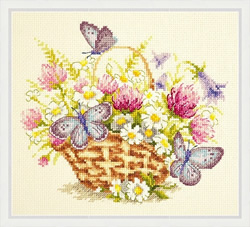 Cross stitch kit Summer Sentiment - Magic Needle