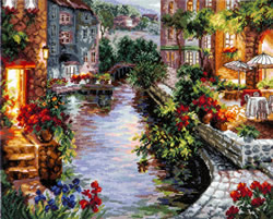 Cross stitch kit Evening in Venice - Magic Needle