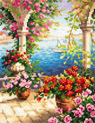 Cross stitch kit Flower breeze - Magic Needle