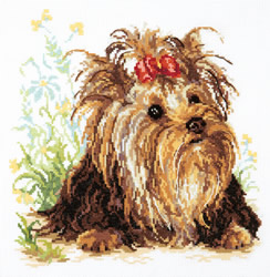 Cross stitch kit Yorkshire Terrier - Magic Needle
