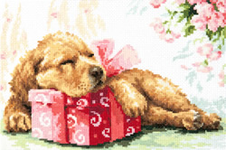 Cross stitch kit Guarding your gift - Magic Needle