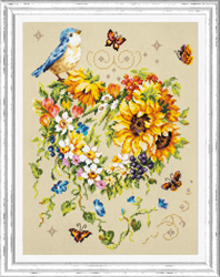 Cross stitch kit Inspiration of Your Heart - Magic Needle