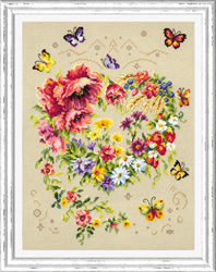 Cross stitch kit Shine of Your Heart - Magic Needle