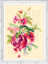 Cross stitch kit Pomegranate - Magic Needle