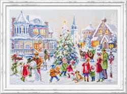 Cross stitch kit Christmas Eve - Magic Needle