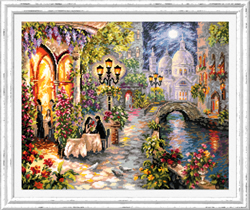 Cross stitch kit Night Rendezvous - Magic Needle