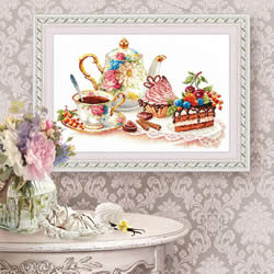 Cross stitch kit Cakes - Magic Needle