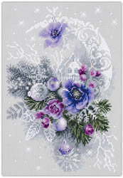 Cross stitch kit Frosty Evening - Magic Needle