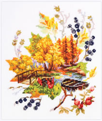 Cross stitch kit Autumn Elegy - Magic Needle