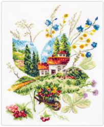 Cross stitch kit Summer Day - Magic Needle