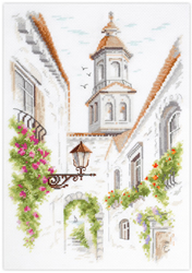 Cross stitch kit Old Street - Magic Needle