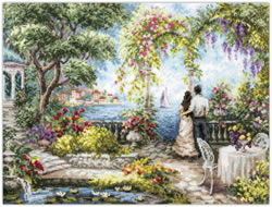 Cross stitch kit Romantic Story - Magic Needle