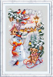 Cross stitch kit Winter Holiday - Magic Needle