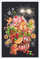 Cross stitch kit Christmas Sweets - Magic Needle