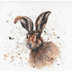 Borduurpakket Hugh the Hare - Bree Merryn