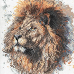 Cross stitch kit Lex the Lion - Bree Merryn