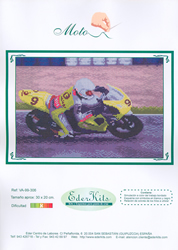 Cross Stitch Chart Moto - Eder