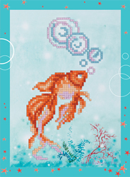 Diamond Painting Goldfish - Freyja Crystal