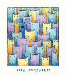 Cross stitch kit The Imposter - Heritage Crafts