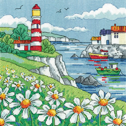 Cross stitch kit Daisy Shore - Heritage Crafts