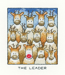 Cross stitch kit The Leader - Heritage Crafts