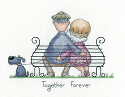 Cross stitch kit Together Forever - Heritage Crafts