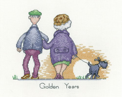 Borduurpakket Golden Years - Heritage Crafts