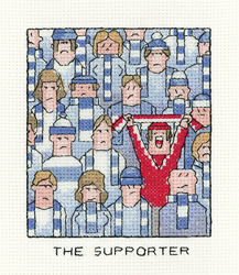 Cross stitch kit The Supporter - Heritage Crafts