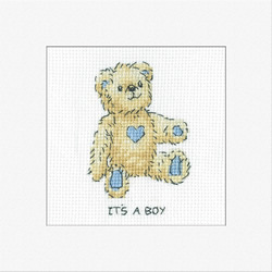 Cross stitch kit It's a Boy - Heritage Crafts