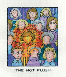 Cross stitch kit The Hot Flush - Heritage Crafts