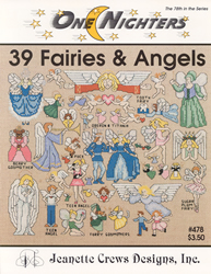 Cross Stitch Chart 39 Fairies & Angels - Jeanette Crews Designs
