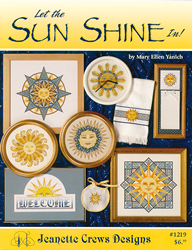 Cross Stitch Chart Let the Sun Shine In! - Jeanette Crews Designs