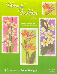 Borduurpatroon Blooming Buddies - Jeanette Crews Designs