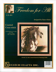 Cross Stitch Chart Freedom for All - Kustom Krafts