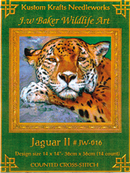 Cross Stitch Chart Jaguar II - Kustom Krafts