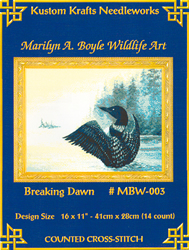 Cross Stitch Chart Breaking Dawn - Kustom Krafts