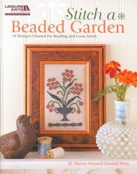 Cross Stitch Chart Stitch a Beaded Garden - Leisure Arts