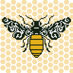 Diamond Art Bee - Leisure Arts