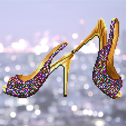 Diamond Art High Heels - Leisure Arts