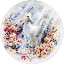 Cross stitch kit Unicorn - Leti Stitch