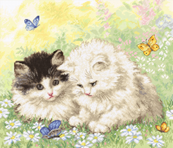 Cross stitch kit Summer Playtime - Leti Stitch