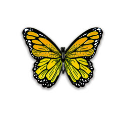 Needle Minder Summer Butterfly - Leti Stitch