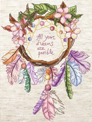 Cross stitch chart All your Dreams are Possible - Leti Stitch