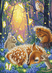 Cross stitch kit Forest of Dreams - Leti Stitch