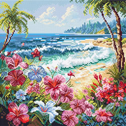 Cross stitch kit Paradise - Leti Stitch