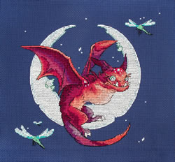 Cross stitch kit Dragon - Leti Stitch